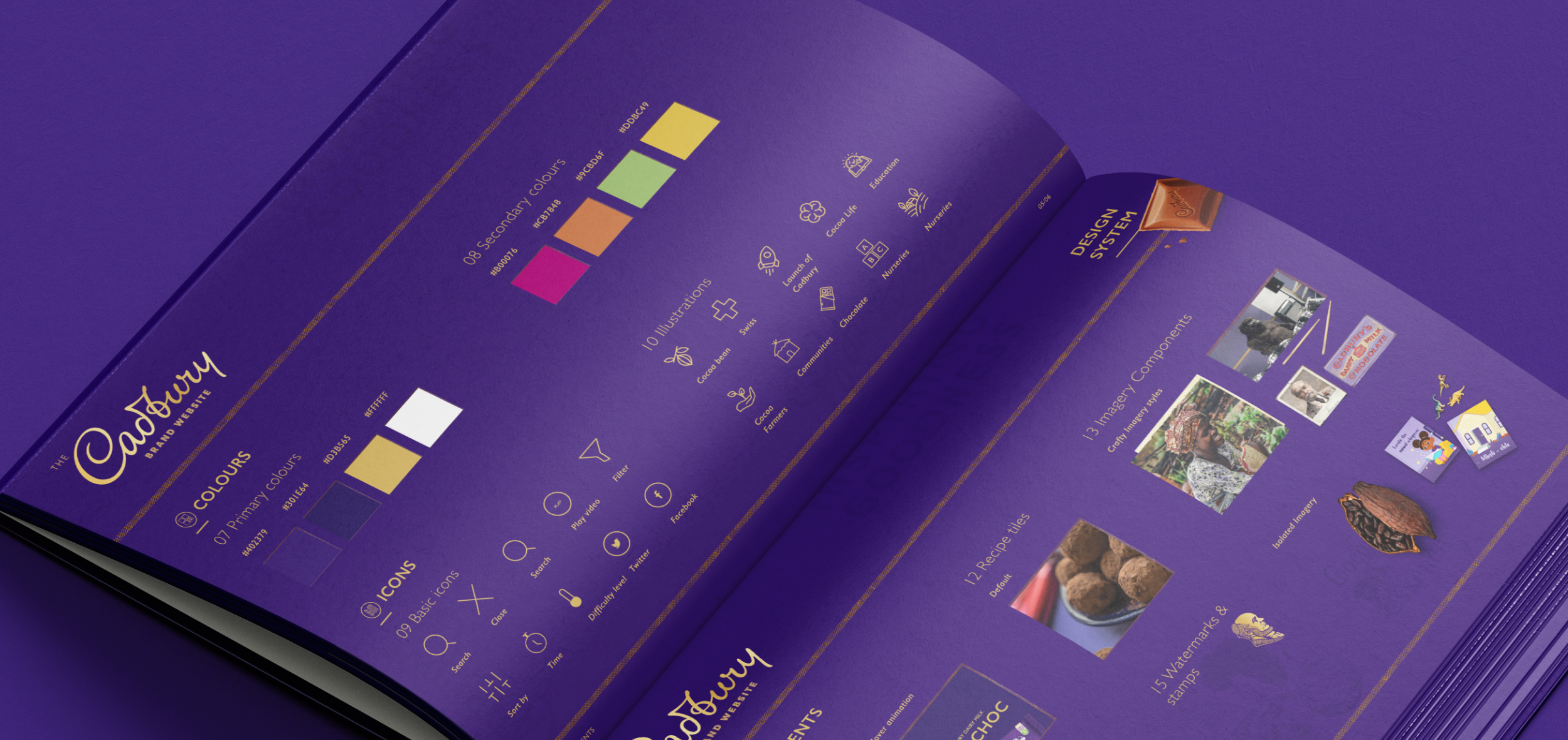 Graphic depicting a color palette of Stone Brown, Dark Navy, Beige, and Cream White along with corresponding hex color codes.